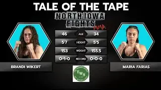 Брэнди Викерт против Марии Фариас - North Iowa Fights 21