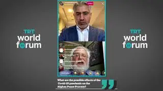 The Misconquered Country: Revisiting the Afghan Peace Deal &middot; TRT World Forum IG Live Broadcasts