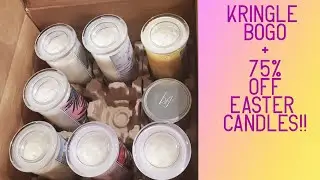 Kringle BOGO + 75% Off Easter Candles!