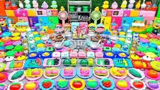7:55 Minutes Satisfying with Unboxing Hello Kitty Miniature Kitchen Set | Toy Kitchen Set Unboxing