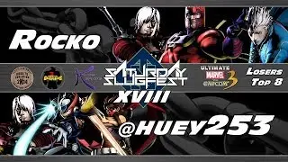 SS18 UMvC3 LT8 - Rocko (MAG-DAN-VER) vs @huey253 (ZER-DAN-HIR)