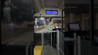 Metro Buss Multan❤️ Night Ride In Luxury Buss🌺 Night View😍