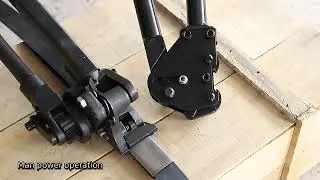 Manual Steel Strapping Tensioner and Sealer Set With Feedwheel up to 32mm