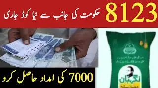 8123 Online Registration 7000 | Eid Program 10000 Start | BISP Payment Check 8171 Portal | Negahban