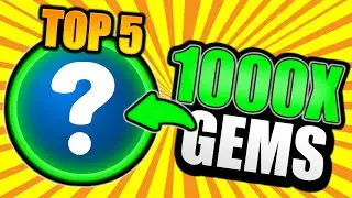 TOP 5 BEST ALTCOIN GEMS FOR MAXIMUM PROFIT! - 1000X CRYPTO GEMS! LOW MARKET CAP GEMS in CRYPTO SPACE