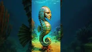 Ancient Sea Fusions 🌊🔱 | When Myth Meets Ocean! #shorts