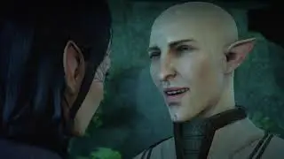 Dragon Age: Inquisition Solas romance vallaslin scene