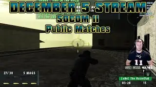 SOCOM 2 Online - December 5, 2021 Pub Matches from my Twitch Stream