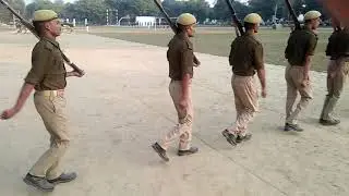 Up police training video squad drill in 2nd BN PAC Sitapur