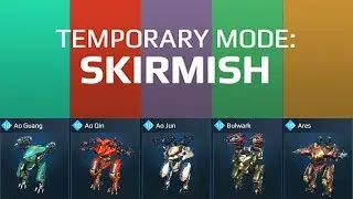 War Robots Skirmish Mode Gameplay