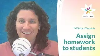 How to assign homework to students