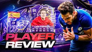 91 FUTURE STARS HERO CESC F&Agrave;BREGAS PLAYER REVIEW - EA FC 26 ULTIMATE TEAM