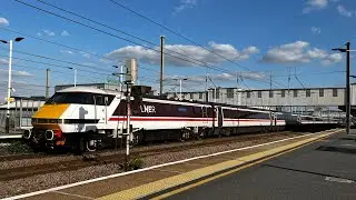 Trains at Peterborough (ECML) 3/8/2024