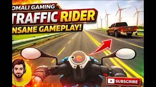 Traffic Rider Gameplay 🔥 High Speed Bike Racing | Komali Gaming
