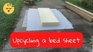 Suboverland build out, Episode 47:  Cheap and easy foam mattress cover