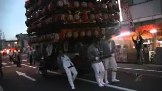 2011.10.21 本宮秋祭り　南部先囃子太鼓台①