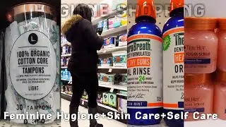 LETS GO HYGIENE SHOPPING AT TARGET | FEMININE HYGIENE+ORAL CARE+SKIN CARE TIPS!!!