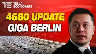 Tesla 4680 Production Update from Giga Berlin