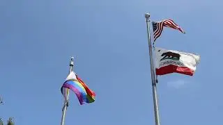 2024 Pride Flag raising ceremony