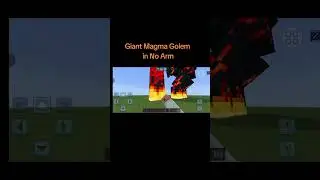 Giant Magma golem No Arm Two
