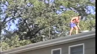 1999 Crazy Roof Jumping ....Stunts in Staten Island