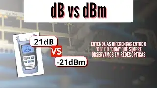 Entenda as diferenças entre o dB e o dBm - Fibra óptica