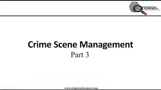 Crime Scene Investigation Part 3 🔍 | Firearms, Tool Marks, CSI Tech, GSR & Scene Reconstruction
