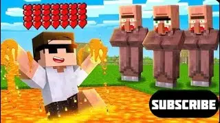 I FOOLED all VILLAGERS with 1,000,000HEARTS in Minecraft!