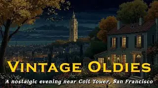 Oldies playing in another room &mdash; A nostalgic evening near Coit Tower, San Francisco nights