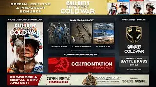 Call of Duty: Black Ops Cold War SPECIAL EDITIONS & Cross-Gen UPGRADE Details!