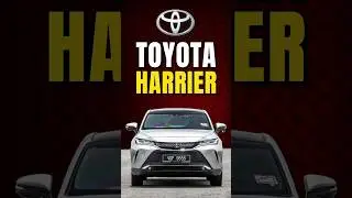Meet Toyota Harrier SUV!!