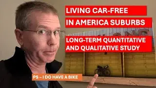 Living car free in Americas suburbs - Long term quantitative and qualitative aspects