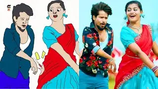 KALUVA KANNULADANA DJ FULL SONG| RAMU RATHOD | LIKITHA | SRINIDHI | SUMAN BADANAKAL | MEME DRAWING