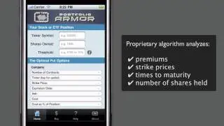 Portfolio Armor iPhone App