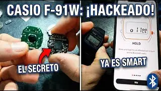 El Casio F-91W Definitivo: Mod Bluetooth Invisible