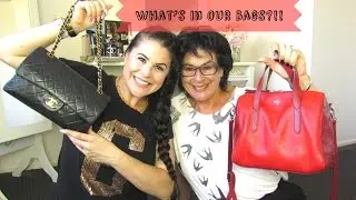 What’s in OUR bags?!!