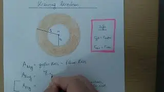 Kreisring berechnen