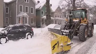 City of New Haven plowing out its 234 miles of streets