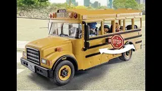 School Bus Toy | Playmobil School Bus | Unboxing | ASMR | Zi Toys