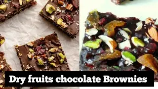 Double Chocolate Brownie #brownie  #chocolatebrownierecipe 