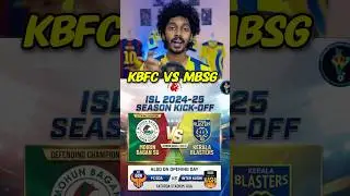 ISL is Back !! Blasters ഇനി Calicut പന്ത് തട്ടും !! 😳🔥KBFC vs MBSG💛 #isl #football