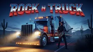 Long Haul Rock N Roll Mix 🔥 Country Rock Music for Truckers at Night