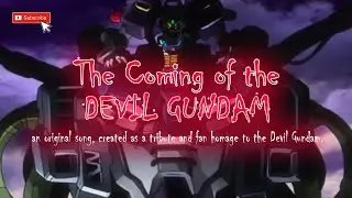 The Coming of the Devil Gundam | An Original Song | Lyric video