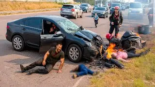 Top 235 Best Brutal Car Crash Moments 2025 &ndash; Idiots in Cars Get Instant Karma