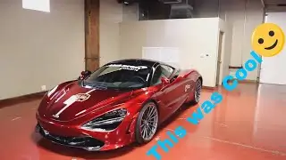 Seeing my first McLaren 720s in person Dealership Adventures