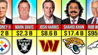 Richest NFL Team Owners: Billionaires Behind NFL Teams