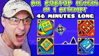 RobTop Travel XL - ALL 22 Main Levels + Meltdown + World + SubZero in 1 ATTEMPT