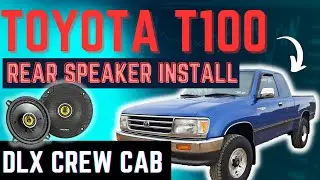 How To Install Rear Speakers In Your Toyota T100