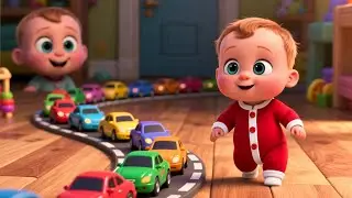 Christmas Lights with Baby 🎄✨ Fun Holiday Song for Kids | Learn Colors and Holiday Cheer