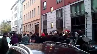 Peres Project Parade, Berlin 3.11.12 Part 1